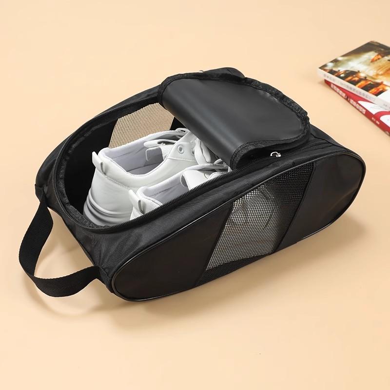 Badminton Bag - SU Portable Golf Shoe Bag Oxford