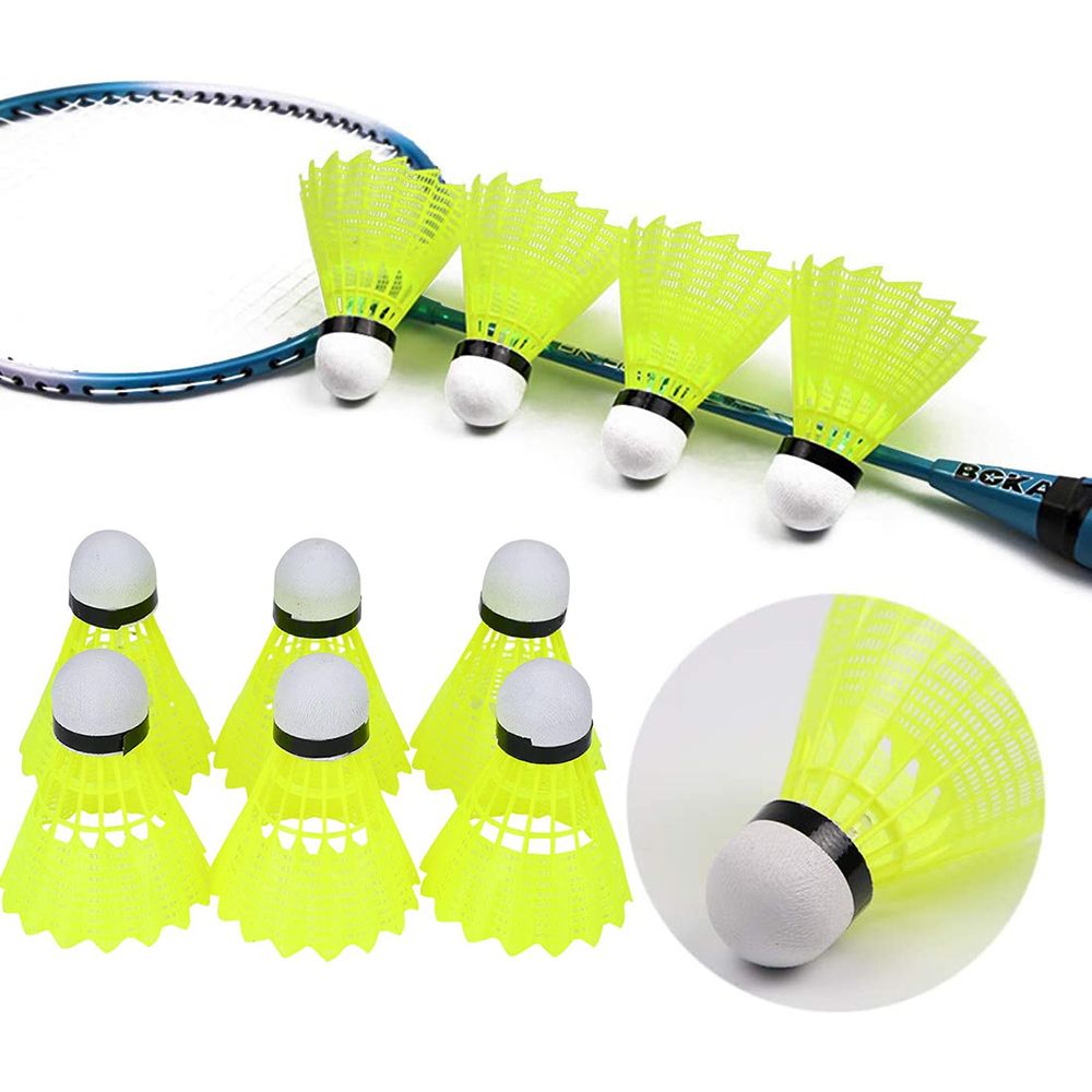 Feather Shuttlecock - New Plastic Badminton Shuttlecocks Durable Stable