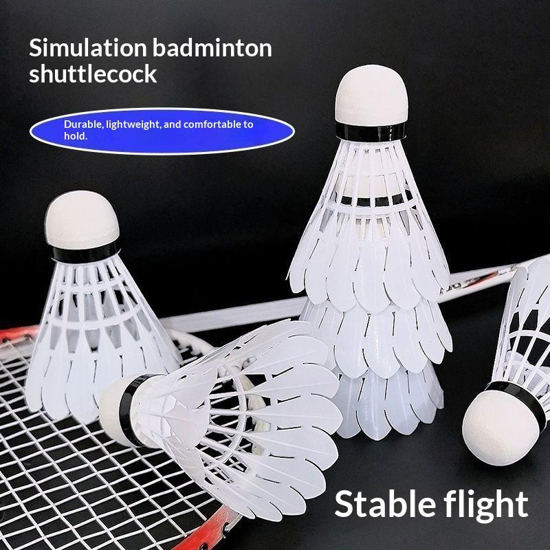 Badminton Shuttlecock - 3/6/12Pcs Outdoor Sports Training Practice Durable