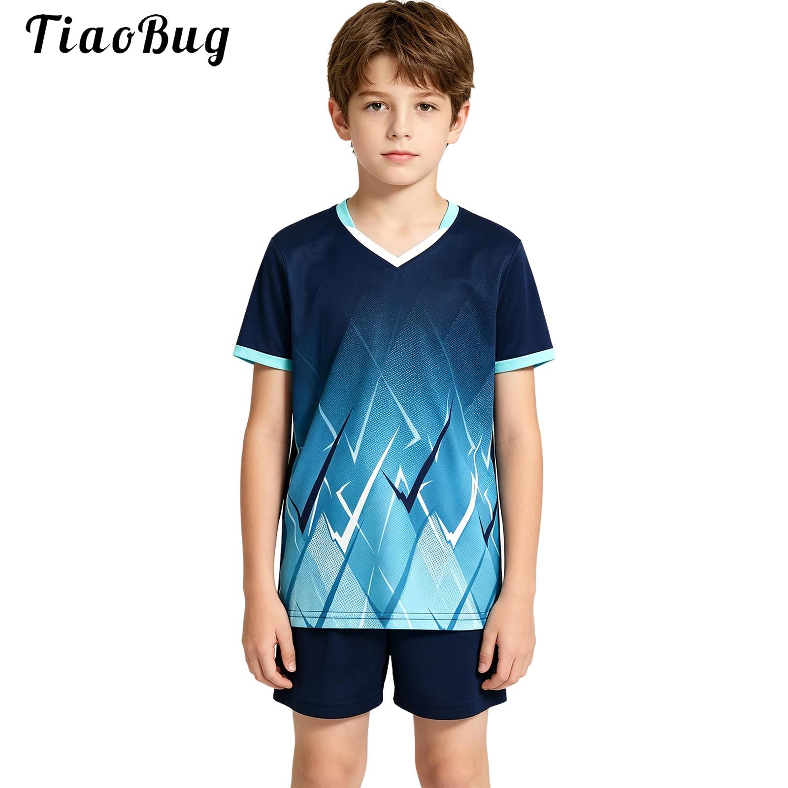Badminton Jersey - Unisex Kids Quick-dry Badminton Football Uniform