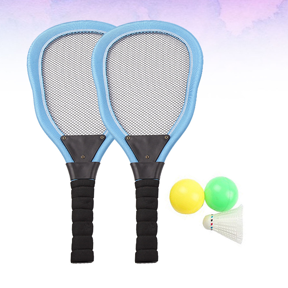 Badminton Racket - 5Pcs Beach Racket Set for Kids